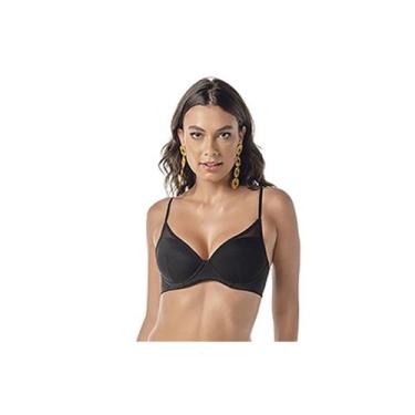 Imagem de Sutiã Lucilia DeMillus 067224 detalhe em Tule, Preto, 48