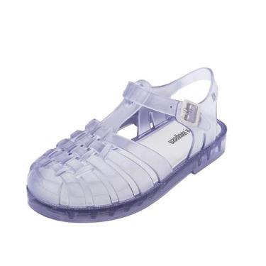 Imagem de Sandalia Infantil Menina Mini Melissa Possession, Vidro transparente, 