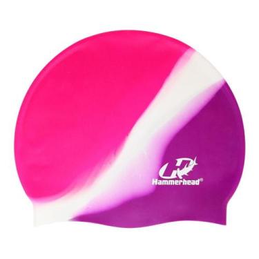 Imagem de Touca De Natação Silicone Adulto Lisa Multicor Hammerhead, Violeta, Br