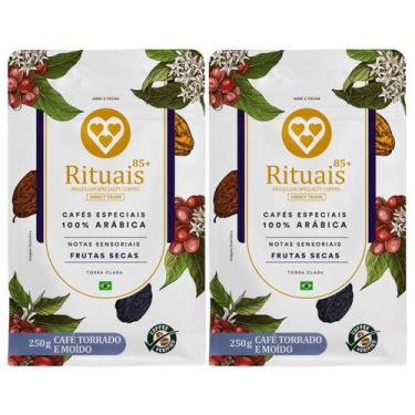Imagem de 2x Café Torrado E Moído Rituais 3 Corações Frutas Secas 250g -, Frutas