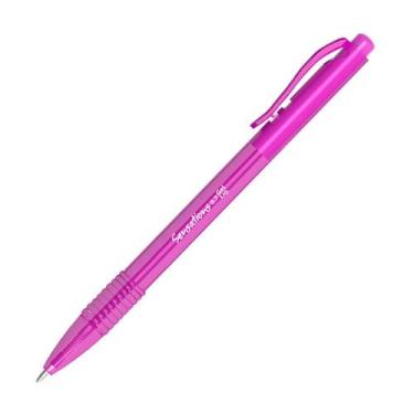 Imagem de Caneta em Gel 0.7mm Esferográfica Clic Sensations Newpen, ROSA