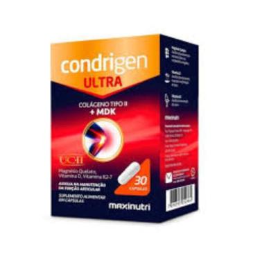 Imagem de Suplemento Alimentar Condrigen ULTRA Colágeno Tipo ll + MDK 30 Cápsula