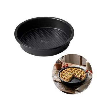 Imagem de Forma 22cm Redonda Bolo Torta Carne Frango Antiaderente Assa