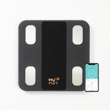 Imagem de Balança Digital Corporal Bioimpedância Smart APP WF01 - Wyfort Electro