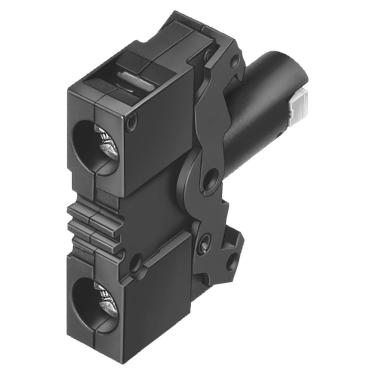 Imagem de Elemento Soquete com LED Integrado 3SB3400-1PC Sinalização com LED Verde Siemens 24VAC-DC Bivolt