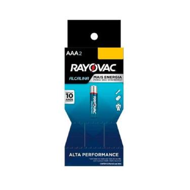 Imagem de Pilha Alcalina Aaa2 Rayovac Tubo Com 32 Unidades - UN / 32
