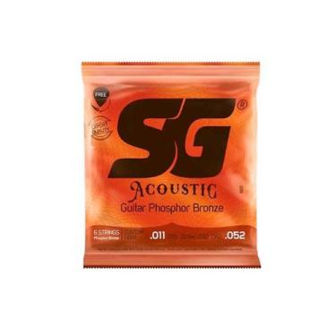 Imagem de Encordoamento P/violão Fósforo Bronze Sg 0.011 - 0.052