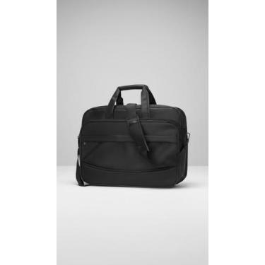 Imagem de Pasta Executiva Transversal Notebook 17" Nylon Preto - Congratulations
