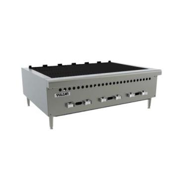 Imagem de Chapa Char Broiler a Gás GLP Vulcan VCRB36 6 Queimadores Profissional 