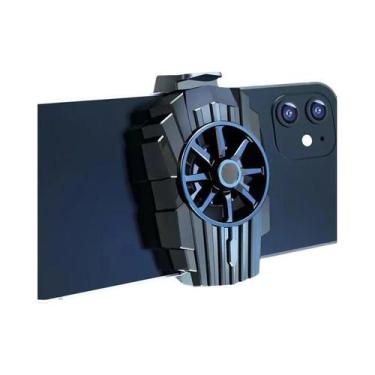 Imagem de Cooler De Telefone Sem Fio Recarregável Com Duplo Ventilador 600mAh 20