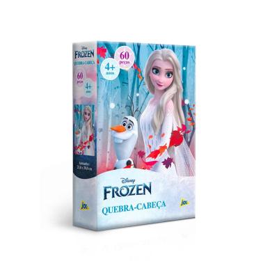 Imagem de Quebra Cabeça Disney Frozen Elsa 60 Peças - Toyster