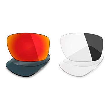 Imagem de Mryok 2 pares de lentes polarizadas de substituição para óculos de sol Oakley Turbine – opções