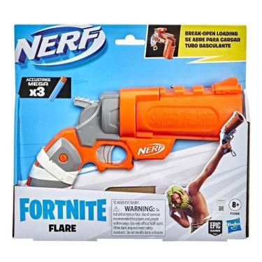 NERF Lança Dardos Fortinite Heavy SR - O Maior Lançador Fortnite com 1,1m -  F0929 - Hasbro, Laranja, vermelho e preto