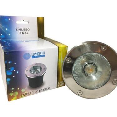 Imagem de Luminaria De Chão Externa Embutida Led 12W