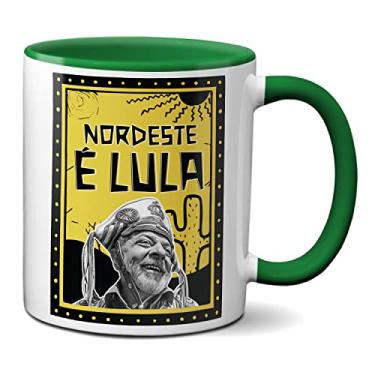 Imagem de Caneca Presente Criativo Nordeste É Lula Presidente (Verde)