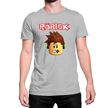 Camiseta Blusa Infantil Roblox Rosto Personalizado Linda Top