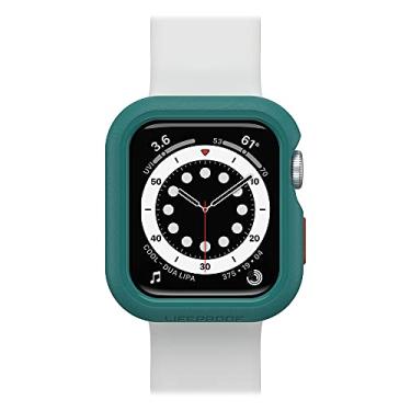 Imagem de LifeProof Capa de relógio ecológica para Apple Watch Série 4/5/6/SE 40 mm – Para baixo (verde)