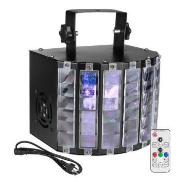 Imagem de Multi Raio De Sol Led Quad Derby 30W Rgbw Dmx Áudio-Rítmico - Luminos