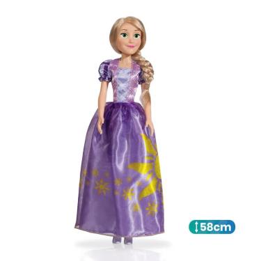 Imagem de Boneca Clássica - Mini My Size - Princesas Disney - Rapunzel - Novabrink