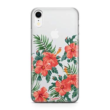Imagem de Capa Poliuretano Apple Iphone Max Tropical Garden, CUSTOMIC, Capa Protetora para Tablet, Transparente
