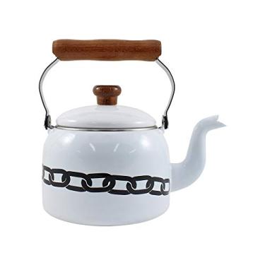 Imagem de Chaleira 16 Tradicional Esmaltada Corrente 1800 ml - Coleção À La Garçonne + Ewel