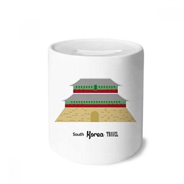Imagem de DIYthinker Coreia do Sul (Marcos de Viagem) Caixa de Dinheiro de Cerâmica Porta-Moedas Presente