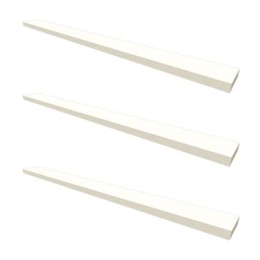 Imagem de Conjunto com 3 Prateleiras Ardo Branco 90 cm