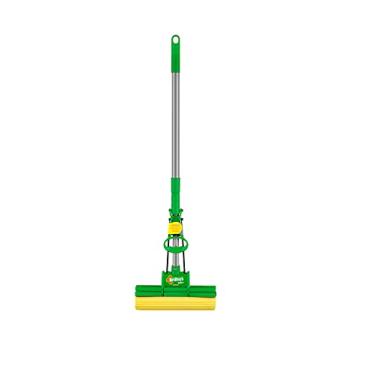 Imagem de Mop Sek+ com Cabo Retrátil, Cor Verde com Amarelo, Linha Brilhus, Bettanin.