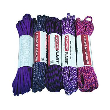 Imagem de Paracord Planet 250 kg kit de artesanato de corda grande tipo III (Prince)