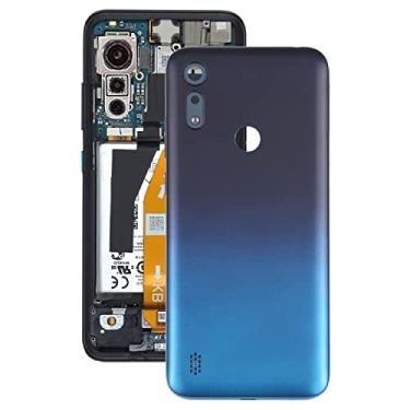 Imagem de Peças de substituição de telefone celular melhory a contracapa Tampa traseira da bateria para para Motorola Moto E6i XT2053-5 Acessório telefônico