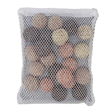 Imagem de Meio de Filtro Biológico para Tanque de Peixes, Bola de Filtro Mineral para Aquário Com Filtragem Altamente Eficiente para Equilíbrio Ecológico e Clareza da água