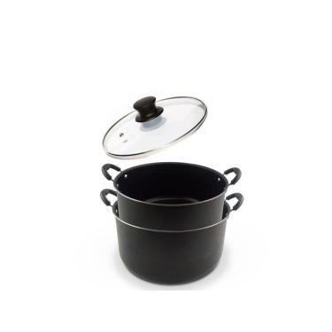 Imagem de KIT 2 Caçarola Antiaderente Alumínio Dona Chefa 28 e 30cm Alça e Pomel em Baquelite antitérmica