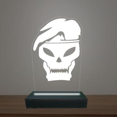 Imagem de Luminária Led 3d Call of Duty Abajur Luxo