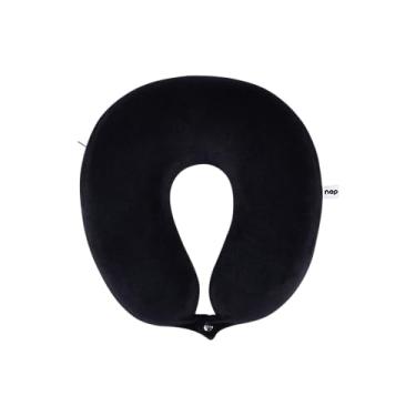 Imagem de Travesseiro de pescoço para viagem Nasa Voyage Plush Preto Nap