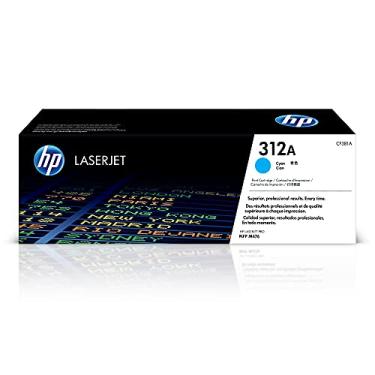 Imagem de HP Cartucho de toner ciano 312A | Funciona com HP Color LaserJet Pro MFP M476 Series | CF381A