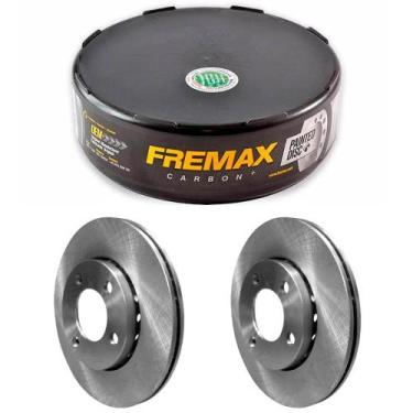 Imagem de Par Disco Freio Honda Fit 1.4 1.5 2004 a 2008 Dianteiro Ventilado Frem