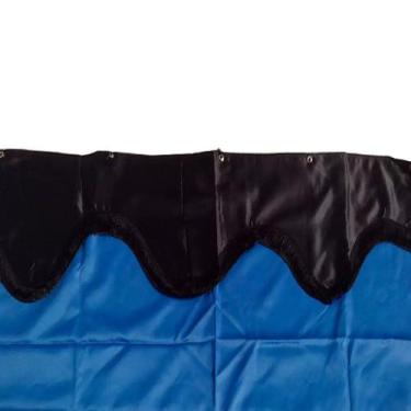 Imagem de Cortina Cetim Divisoria Teto Alto - Azul - TWT