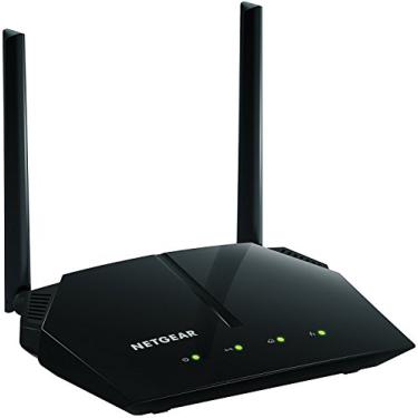 Imagem de NETGEAR Roteador WiFi (R6120) - Velocidade sem fio de banda dupla AC1200 (até 1200 Mbps) | Cobertura de até 1200 m² e 20 dispositivos | Ethernet 4 x 10/100 e portas USB 1 x 2.0