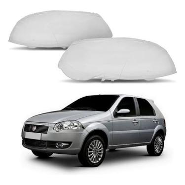 Imagem de Par 2 Lente Do Farol Fiat Palio Rstiii 1.0 1.4 2010 A 2012 - RF