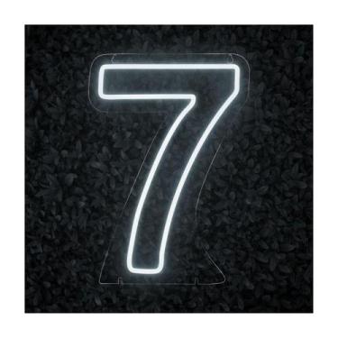 Imagem de Luminoso Numero Neon Led 50 Cm Festa De 0 A 9 - Art Studio Design, 7, 