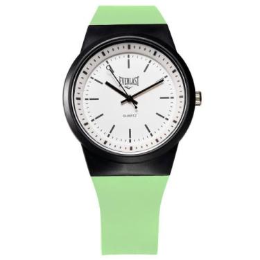 Imagem de Relógio Pulso Masculino Feminino Everlast Analógico E736, Verde Água