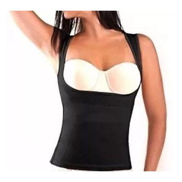 Imagem de Cinta Camiseta Queima Gordura Modeladora Redutora De Medidas - OEM, XL