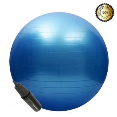 Imagem de Bola Suíça Yoga Funcional Abdominal Pilates Com Bomba 55 Cm - Infinity