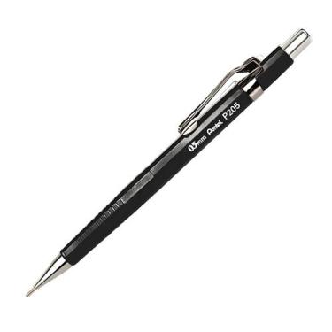 Imagem de Lapiseira Sharp P200 Tradicional Pentel 0.5Mm Preto 