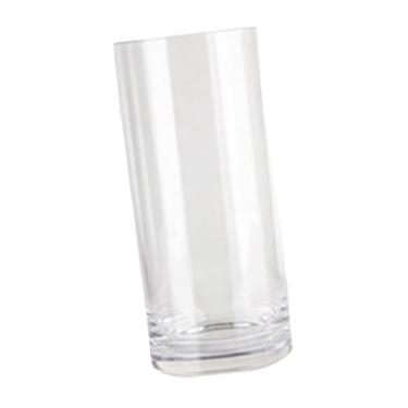 Imagem de Generic Vaso cilíndrico transparente acrílico, vaso de flores cilíndrico com arranjo floral, moderno para dormitório, apartamento, mesa de jantar, casa