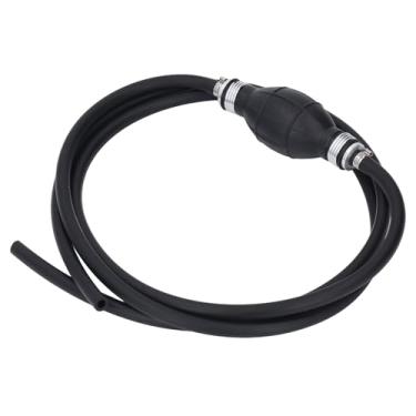 Imagem de Bomba Manual de Transferência de Combustível, Versátil, Mangueira de Borracha Nbr, Flexível, Portátil, para Líquidos, para Carros (8mm)