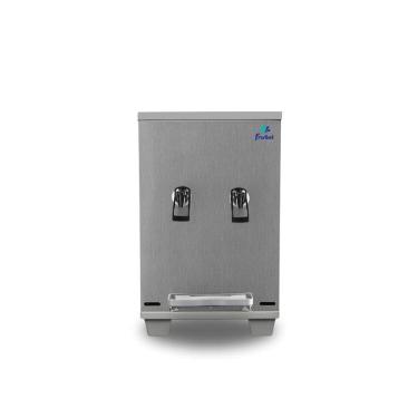 Imagem de Bebedouro de Mesa Industrial 2 Torneiras 10 Litros Frisbel BP010 Aço 127V