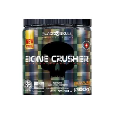 Imagem de Suplemento em Pó Bone Crusher 300g  Black Skull, LARANJA COM PIMENTA