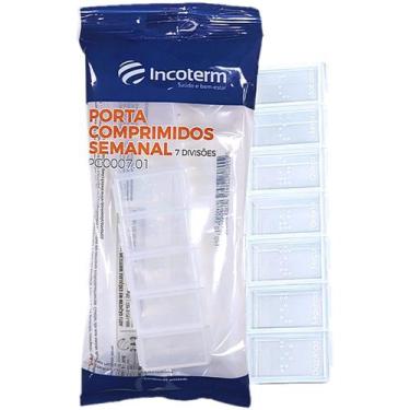 Imagem de Porta Comprimidos Semanal Incoterm - 7 divisões