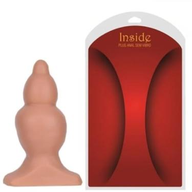 Imagem de Plug Anal Sem Vibro 11,5 x 4,8 cm Brinquedo Erótico Prazer Satisfação Brinquedo Estimulador Anal